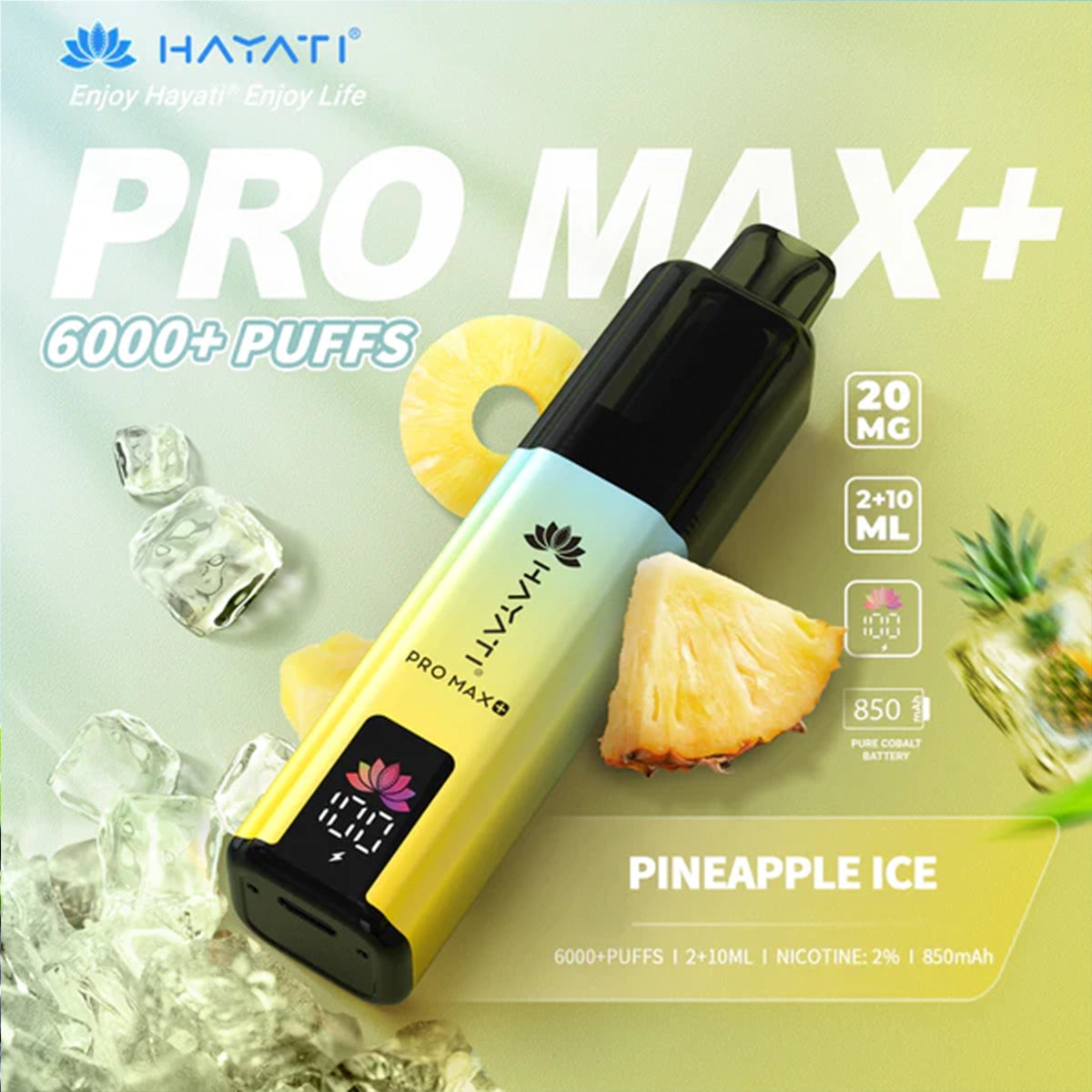 Hayati Pro Max Plus 6000 Puffs Vape Kit