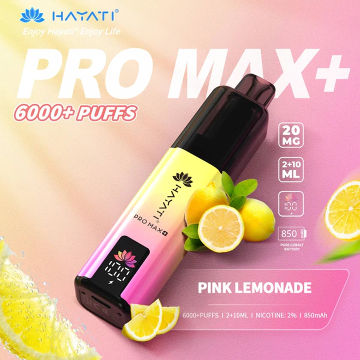 Hayati Pro Max Plus 6000 Puffs Vape Kit