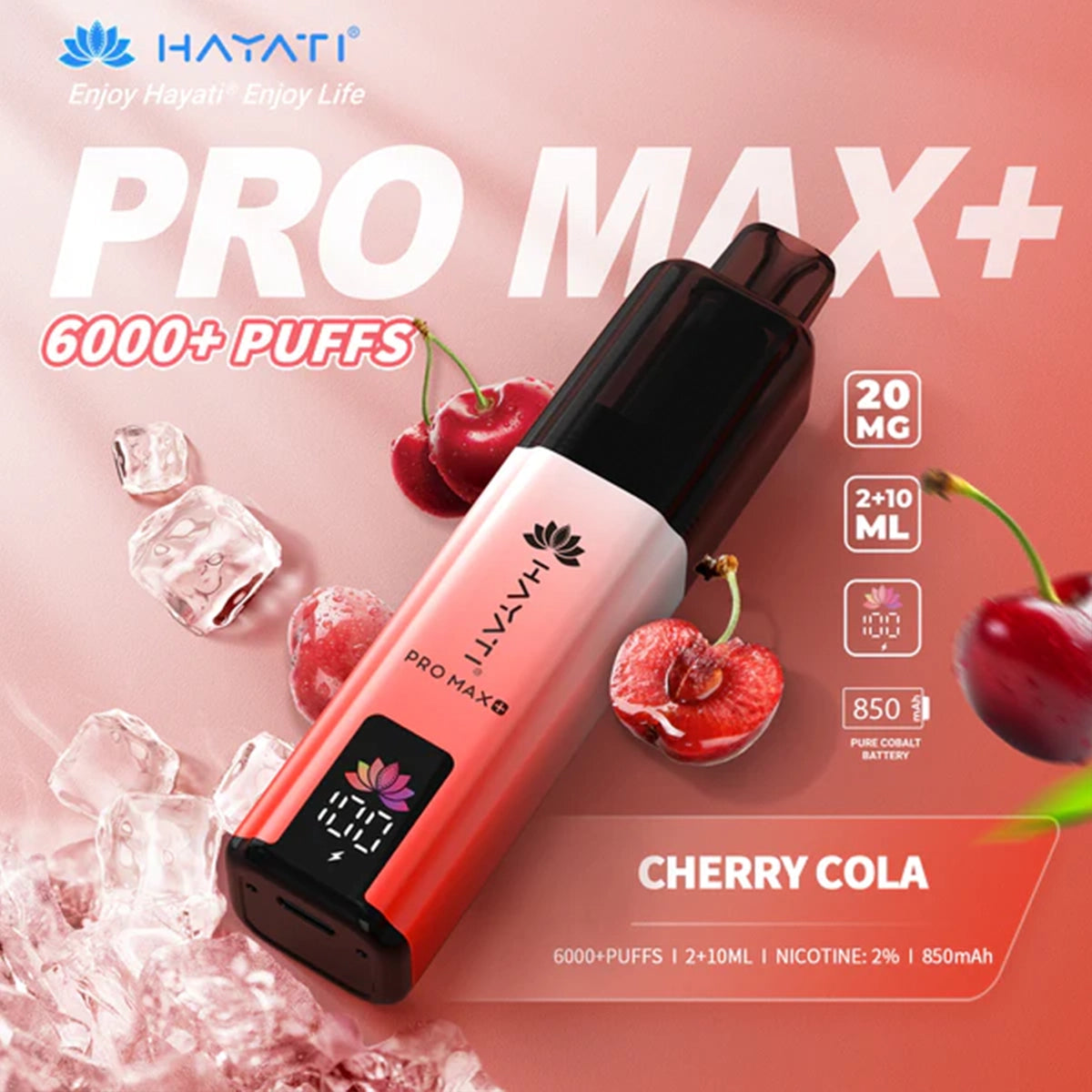 Hayati Pro Max Plus 6000 Puffs Vape Kit