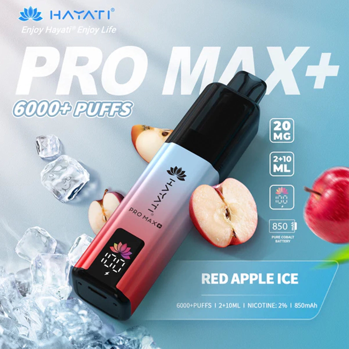 Hayati Pro Max Plus 6000 Puffs Vape Kit