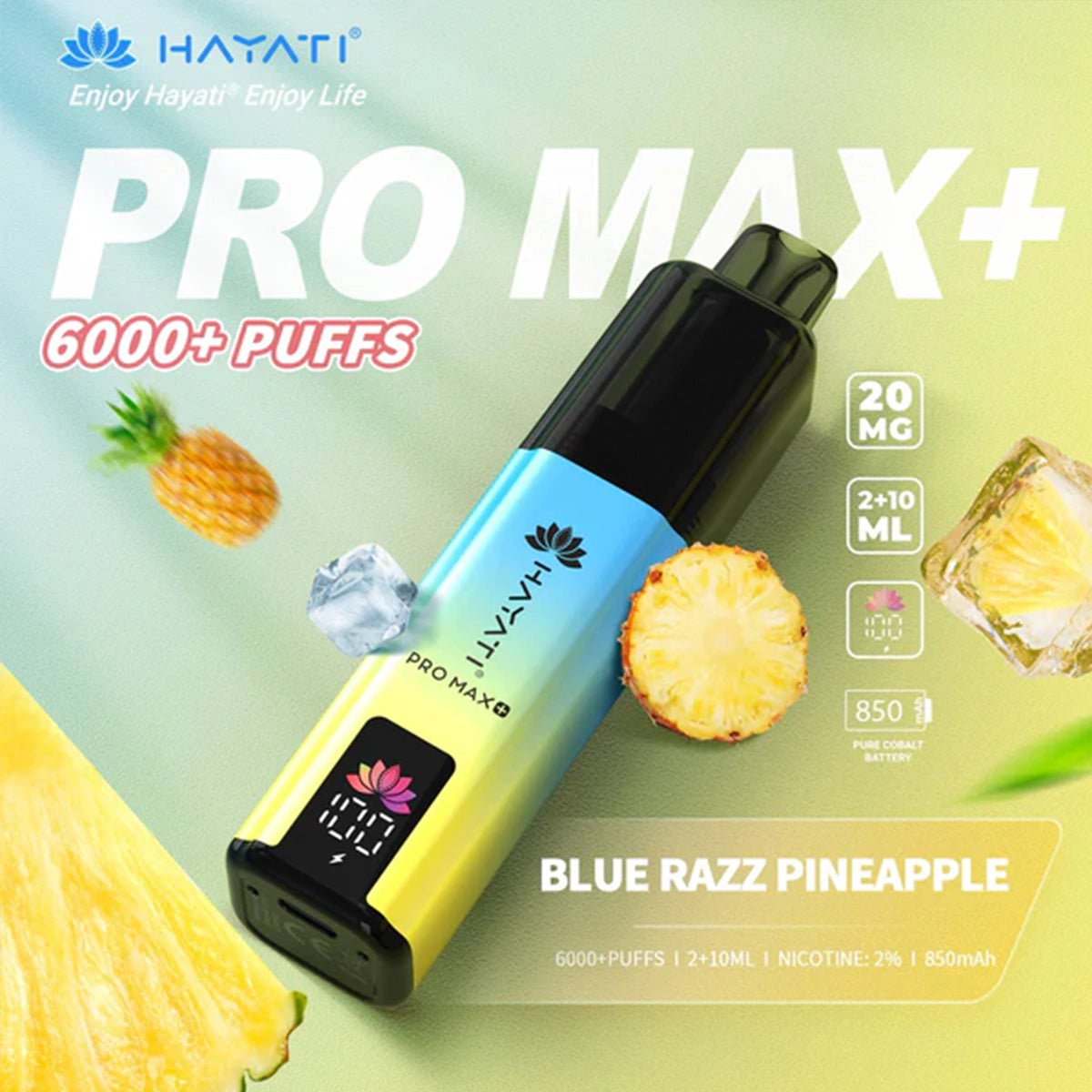 Hayati Pro Max Plus 6000 Puffs Vape Kit