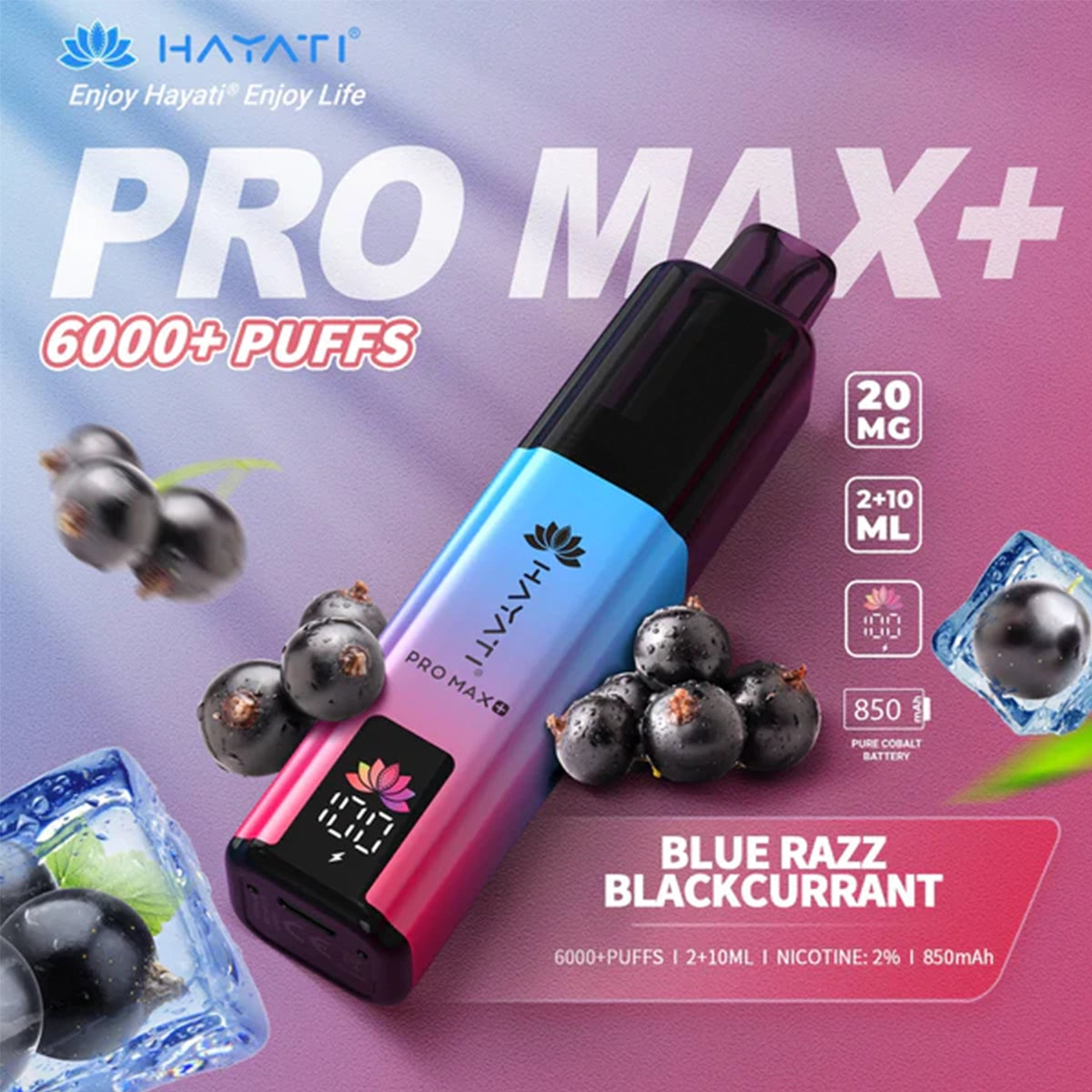 Hayati Pro Max Plus 6000 Puffs Vape Kit