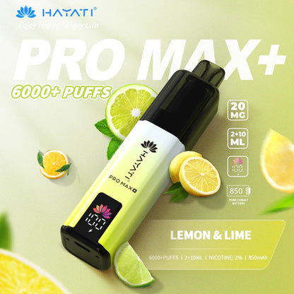Hayati Pro Max Plus 6000 Puffs Vape Kit