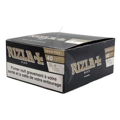 Rizla Black Smoking Rolling Papers Pack of 24 Booklets