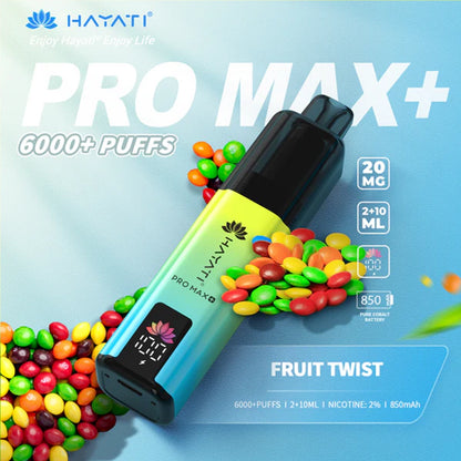 Hayati Pro Max Plus 6000 Puffs Vape Kit