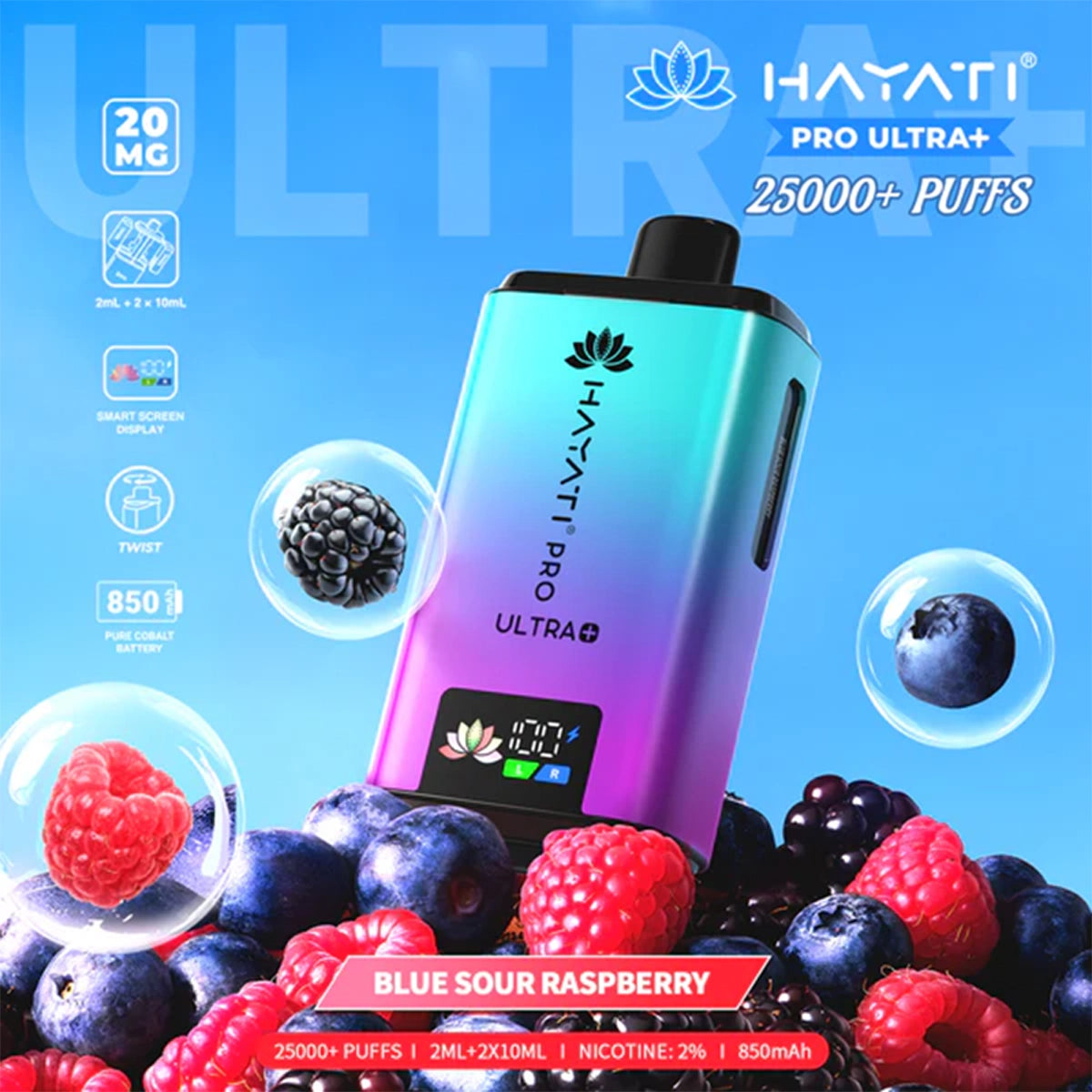 Hayati Pro Ultra Plus 25K Prefilled Vape Kit