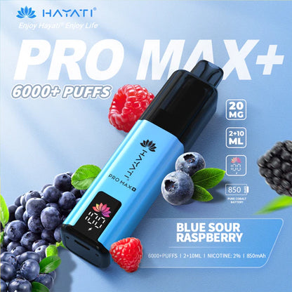 Hayati Pro Max Plus 6000 Puffs Vape Kit