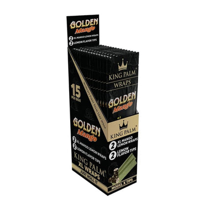 King Palm 2 Hemp Wraps & Tips 15 pack