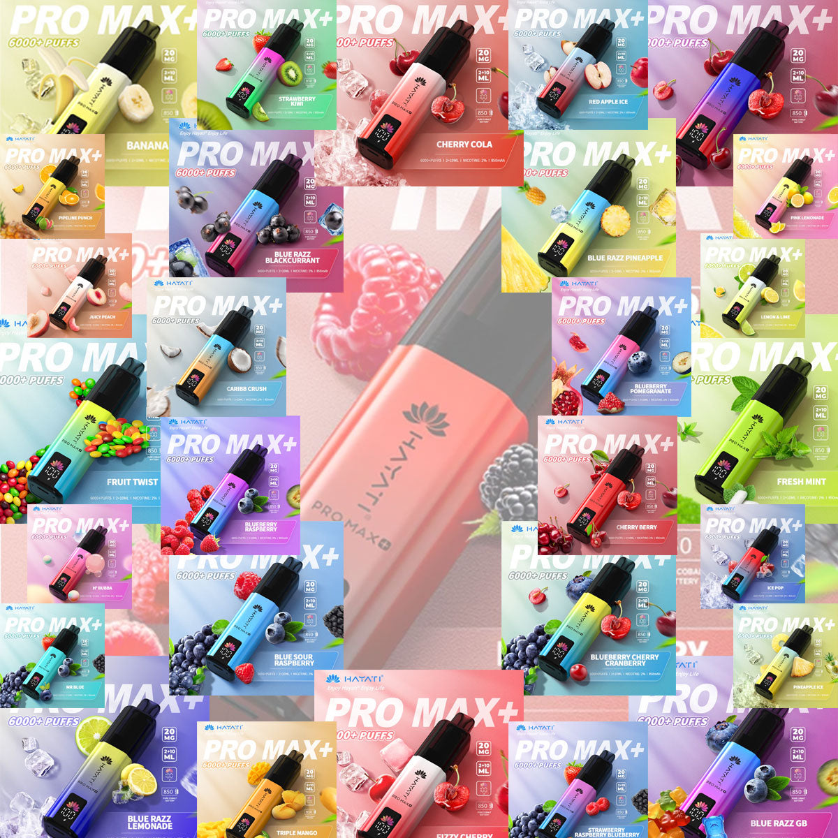 Hayati Pro Max Plus 6000 Puffs Vape Kit