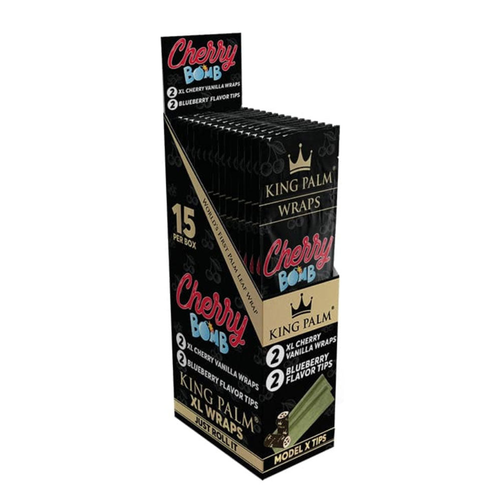 King Palm 2 Hemp Wraps & Tips 15 pack
