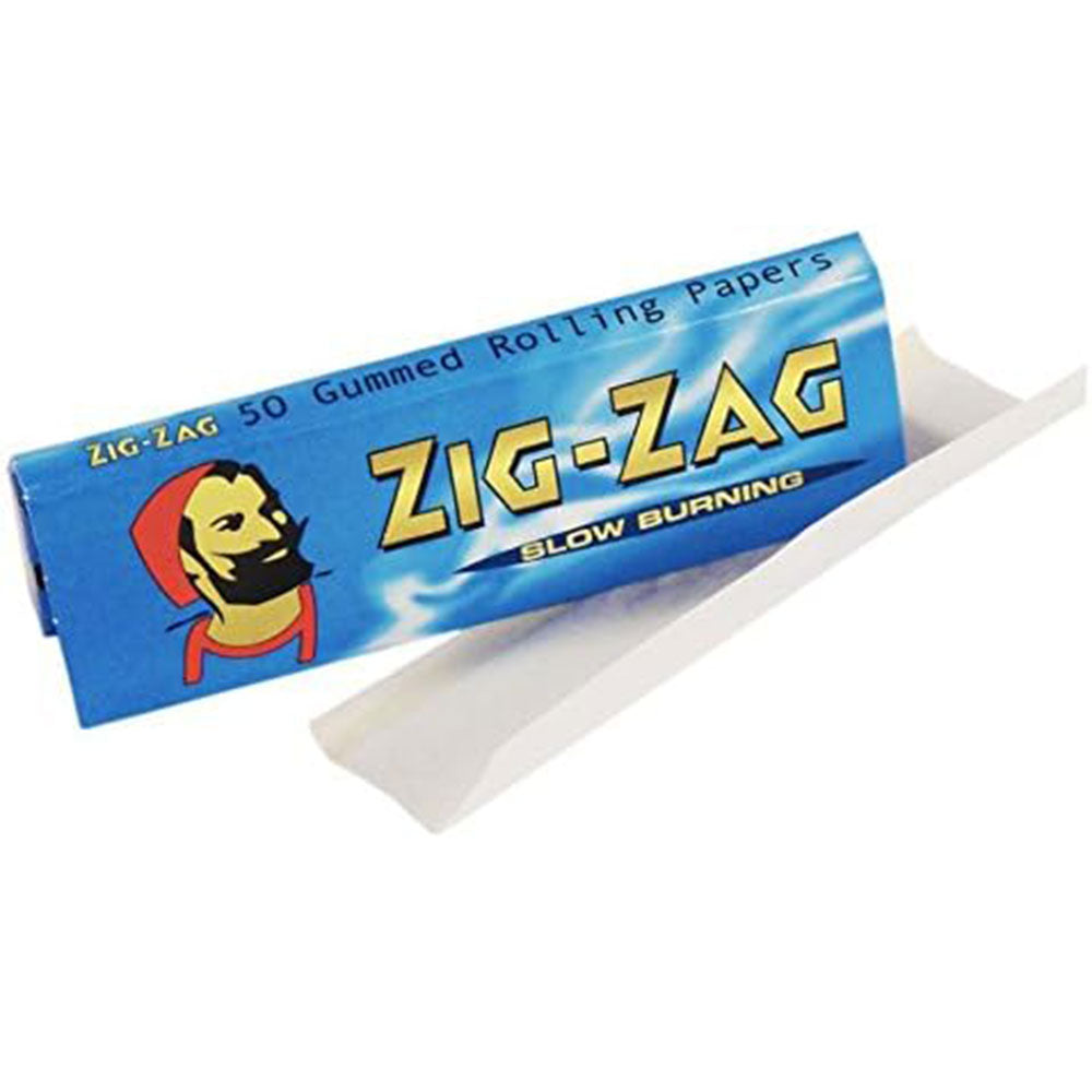 Zig-Zag 10 Pack x 8 Booklet Blue Regular Rolling Papers