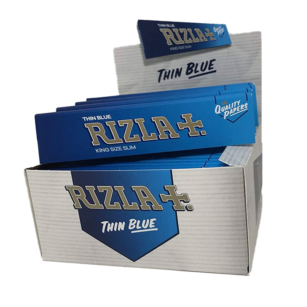 Rizla Regular Blue Rolling Paper Full Box Of 100 Booklets