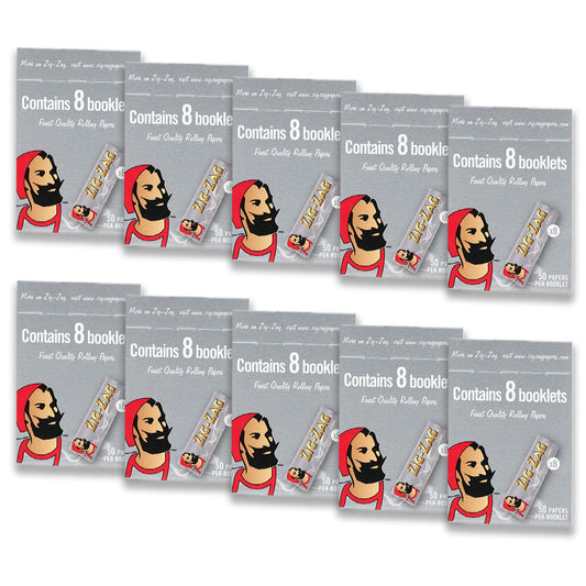 Zig-Zag 10 Pack x 8 Booklet silver Regular Rolling Papers