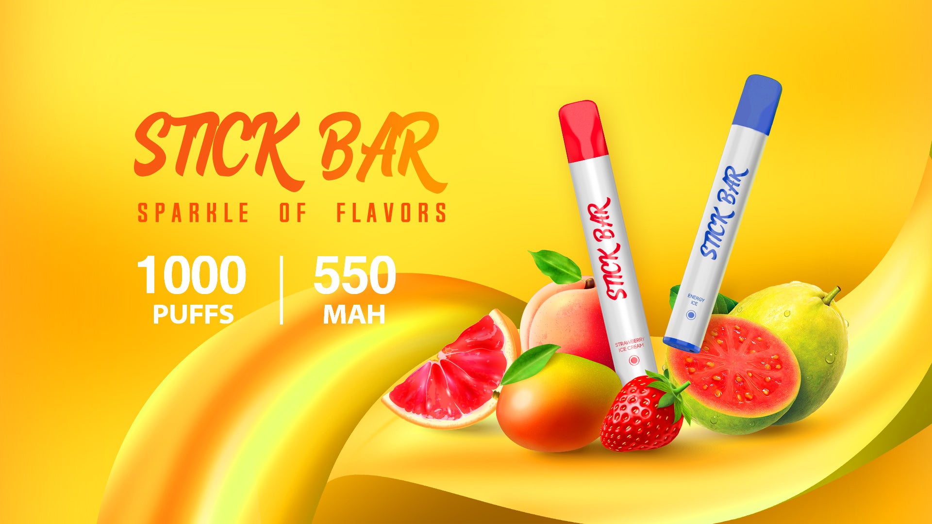STICK BAR Disposable 1000 Puffs