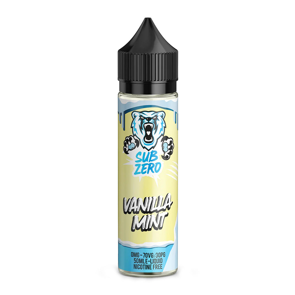 SUB ZERO Vanilla Mint 50ml E-Liquid