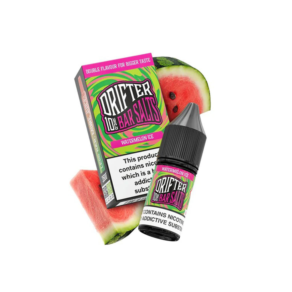 DRIFTER Watermelon Ice 10ml Bar Salts