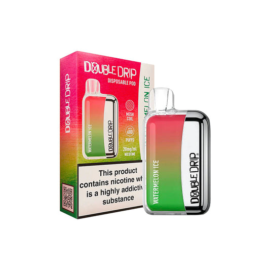 Watermelon Ice DOUBLE DRIP Disposable Vape