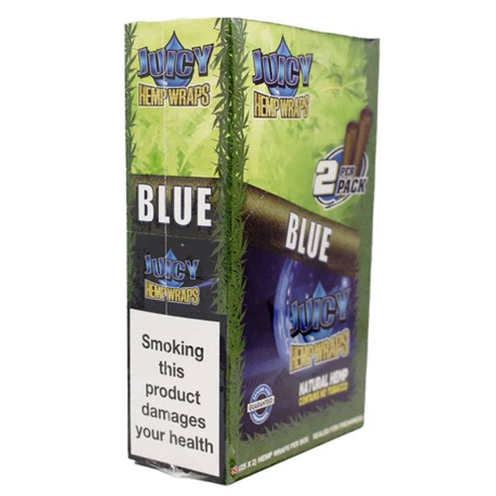 JUICY HEMP WRAPS - 25 Packs Per Box
