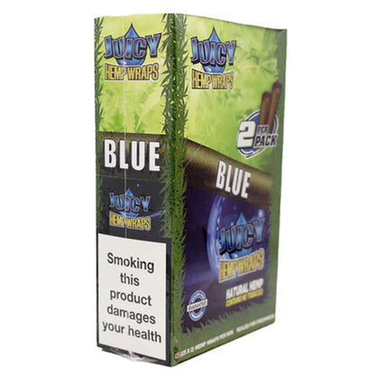 JUICY HEMP WRAPS - 25 Packs Per Box