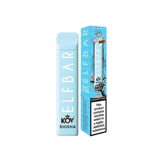 ELF BAR SHISHA Blue Razz NC600 Disposable