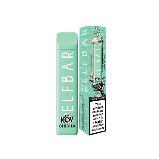 ELF BAR SHISHA Orange Mint NC600 Disposable