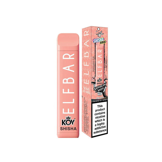 ELF BAR SHISHA Rainbow Candy NC600 Disposable