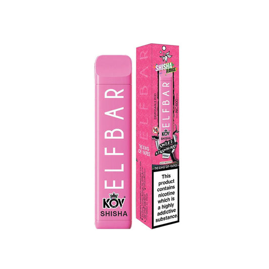 ELF BAR SHISHA Sweet Strawberry NC600 Disposable