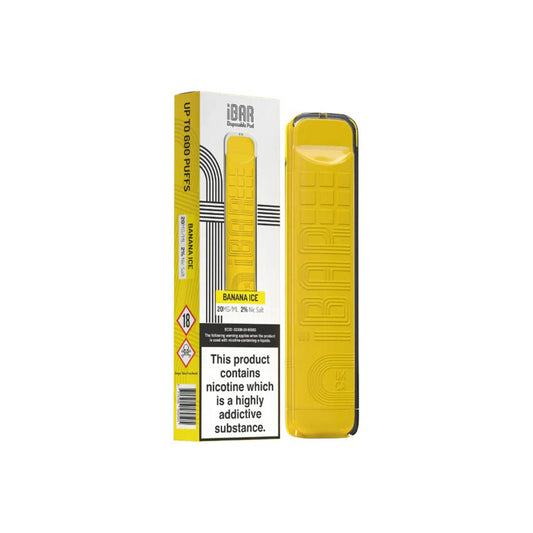 IBREATHE IBAR Banana Ice Flavour Disposable