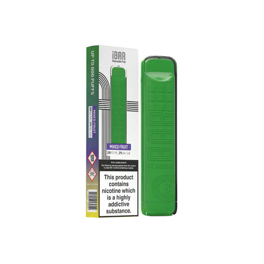 IBREATHE IBAR Mixed Fruit Flavour Disposable