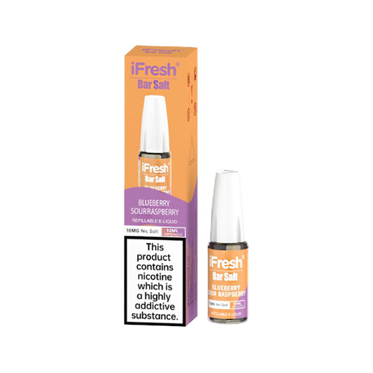 iFresh Bar Salt Blueberry Sour Raspberry 10ml E-Liquid