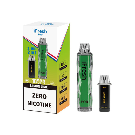 iFRESH Lemon Lime Pod 10000 Puffs