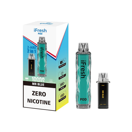 iFRESH MR Blue Pod 10000 Puffs