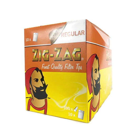 Zig-Zag Regular Filter Tips 10 x 100