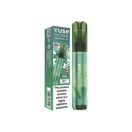 VUSE GO 1000 Pen Spearmint Ice Disposable Vape