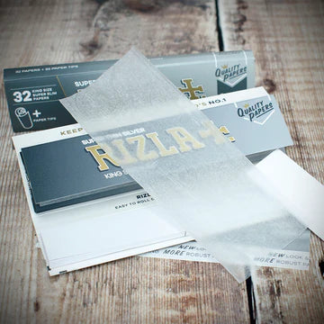 Rizla 32 Combi Pack Super Thin  Silver single